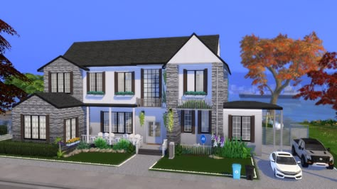 The Streeters Family home | Jaesimmy Sims 4 Cc 5 Bedroom House, Homes Sims 4, Mansion Sims 4 Cc, Sims 4 5 Bedroom House, Sims 4 Family House Cc, Sims 4 Cc Family Home, Sims 4 Folder Cc, Sims 4 Modern House Download, Family Home Sims 4