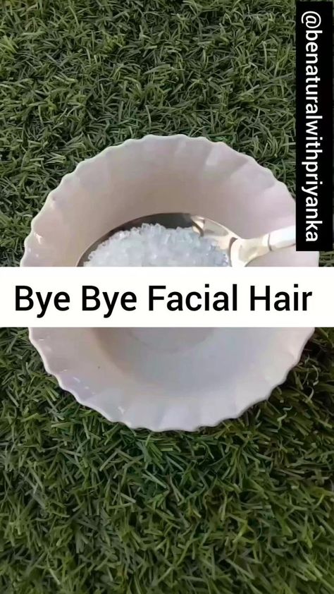 Get rid of Facial hair | how to remove Facial hair naturally at home #reelsfb #facebookreels #fbreels | Be natural with priyanka | Global Genius · The First Noel To Remove Facial Hair, Be Natural, Facial Hair, Body Care, Natural Hair Styles, Facial, The First, At Home, Hair