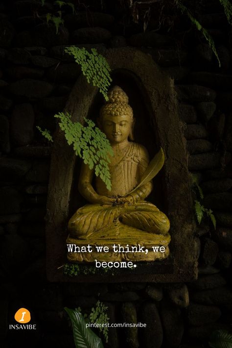 Buddha What We Think We Become Buddha, What We Think We Become, Buddhism Quote, Buddha Quotes, Quotes About Life, African Dress, Buddhism, Feel Better, About Life