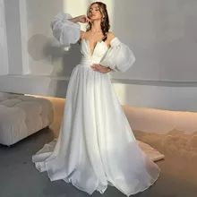 organza wedding dress - Buy organza wedding dress with free shipping on AliExpress Simple Wedding Gowns, Organza Wedding Dress, Organza Wedding, Simple Wedding, Simple Weddings, Buy Dress, Wedding Gowns, Wedding Dresses Lace, White Dress