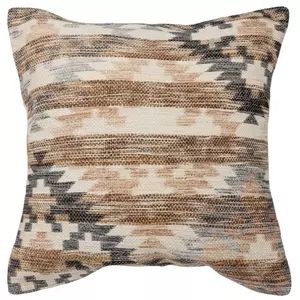 Neutral Aztec Square Pillow Aztec Throw Pillows, Western Aztec Decor, Decorative Couch Pillows, Western Throw Pillows, Loop Pillow, Boho Pillow Covers, Country Pillows, Aztec Decor, Ranch House Decor