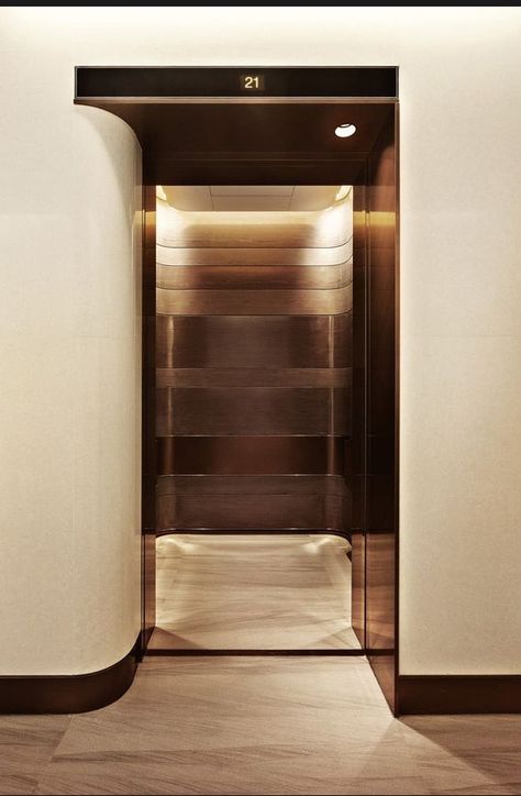 Lift Lobby Design, Elevator Lobby Design, Lift Lobby, Elevator Interior, Elevator Lobby, Stair Lift, Elevator Design, Elevator Door, Lift Design