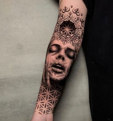 #tattoo, #tattoos, #inked, #tattooart, #tattooedwomen, #tattooedguys, #tattooinspiration, #tattooideas, #tattooworldwide, #tattoosociety, #InkLaughs, and #TattooFails​ Mandala Realism Tattoo, Geometric Realism Tattoo, Tortoise Tattoo, Geometric Owl Tattoo, Egyptian Tattoo Sleeve, Geometric Sleeve Tattoo, Family Tattoo Designs, 13 Tattoos, Full Sleeve Tattoo Design