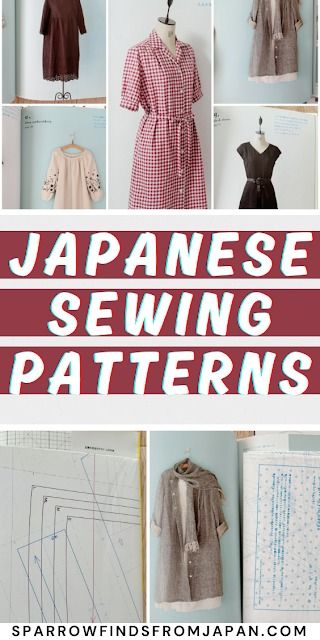 Japanese Sewing: Patterns, Techniques, and Inspirations – Sparrow finds from Japan Modern Japanese Clothing, Books Japanese, Japanese Style Clothing, Sew Tutorials, Patterns Japanese, Japanese Quilting, Sewing Terms, Japanese Pants, Japanese Fashion Magazine