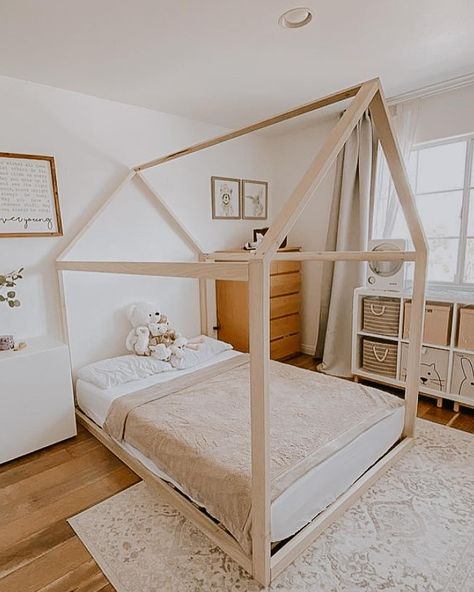 Which style of bed is your favorite? 1, 2, 3, 4, 5 ⬇️ 1 — Everglades House Bed 2 — Glacier Teepee Bed 3 — Acadia Canopy Bed 4 — Sequoia Platform Bed 5 — Ozarks House Bed Children’s Bedroom | Home Decor | Midwest Living | Solid Wood Furniture | House Beds #montessoriathome #twinbed #bedroommakeover #momof2 #toddlerlife #momhacks Modern Toddler Bed, Bed Children, Huge Bed, House Beds For Kids, Teepee Bed, House Frame Bed, Midwest Living, Baby Boy Room Decor, House Beds