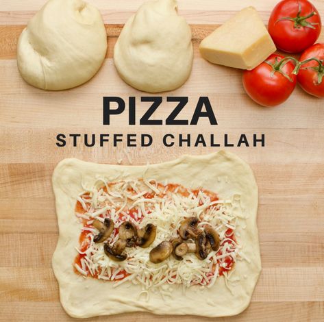 Jewish Food Recipes, Sabbath Ideas, Stuffed Challah, Shabbat Recipes, Jewish Foods, Jewish Holiday Recipes, Muffins Recipes, Natural Cooking, Jewish Food