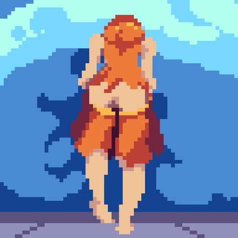 20240726 - Pose Practice (Aseprite, 64 x 64 px) I think the hair is hard to depict, I would like to hear more and more suggestions! #pixelart #pixelartsociety #pixelartist #ドット絵 #픽셀아트 #pixel #pixelated #pixelarts #pixelartwork #pixelartists #pixelaesthetic #aseprite #pixaki #pyxeledit #dotpict #gameart #gameartist #gameartwork #8bit #8bitart #16bit #16bitart #retroart #retroaesthetic #sampixelonly 16 Bit Pixel Art, Pose Practice, 8 Bit Art, 16 Bit, More And More, Game Artwork, Retro Aesthetic, 8 Bit, Retro Art