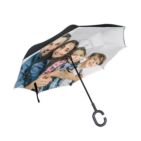 Personalized Umbrella, Volleyball Party, Custom Umbrella, Small Letter, Small Letters, Cloth Material, Picture Design, Family Photo, Design Your Own