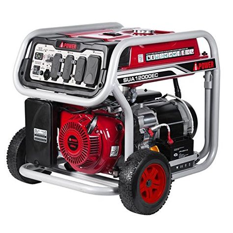 Amazon.com : A-Ipower 12, 000-Watt Gasoline Powered Electric Start Generator Carb Approved : Garden & Outdoor Best Portable Generator, Propane Generator, Gas Powered Generator, Portable Inverter Generator, Rv Air Conditioner, Electric Generator, Inverter Generator, Dual Fuel Generator, Dump Trailers