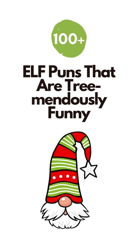 Ready to bring some holiday cheer all year round? Our collection of hilarious ELF puns will have you laughing like Santa on Christmas Eve. Enjoy. Santa Puns, Funny Christmas Puns, Holiday Puns, Witty Comebacks, Double Entendre, Christmas Puns, Holiday Humor, Funny Puns, Christmas Elf