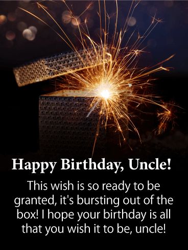 Blood Pumping - Happy Birthday Card for Uncle: Get his blood pumping this year! Birthdays are full of excitement, from new adventures to the mystery of wrapped gift to memorable shenanigans. But nothing makes an uncle happier than a sparkling card from his niece or nephew! Wish your uncle his heart's desire for his birthday - the wish of all wishes. He's a man who should get nothing less. 24th Birthday Quotes, Birthday Card For Uncle, Birthday Quotes For Aunt, Birthday Wishes For Uncle, Uncle Quotes, Birthday Uncle, Happy Birthday Uncle, Easy Birthday Gifts, Birthday Quotes For Her