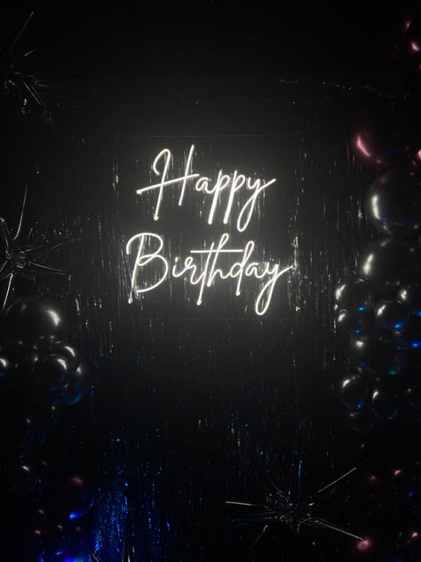 Happy Birthday Projector Background, Happy Birthday In Black Background, B Day Background, Happy Birthday Asthetics, Aesthetic Black Birthday, Black Birthday Background, Happy Birthday Black Background, Birthday Cover Photo, Black Birthday Aesthetic