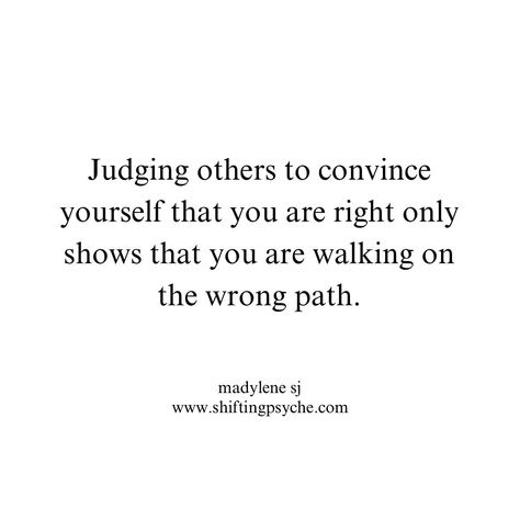 Judging others will never make you right. 💭 Quotes About Judging Others, Quotes About Judging, Judgement Quotes, Judge Quotes, Healthy Eating Quotes, Eating Quotes, Judgement Day, Perspective Quotes, Judging Others