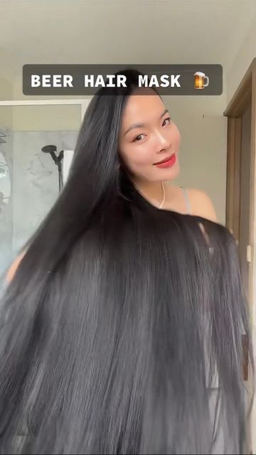 Happi Pham on Instagram: "Make your hair grow faster, stronger, shinier,… add softness, hydration, elasticity,…. WITH BEER 🍻 Please shampoo 2-3 times, conditioner 1 time after beer mask. . . . #haircare #longhair #hairtips #dryhair #hairloss #hairgrowth #healthyhair #hairjourney #longhairstyles" Beer Hair Mask, Beer For Hair How To Use, Skin Recipes, Make Your Hair Grow Faster, Beer For Hair, Hair Grow Faster, Grow Hair Faster, Skin Food, Hair Journey