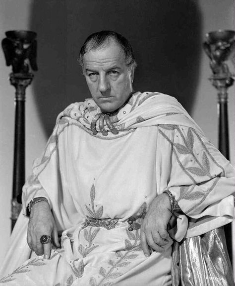 Louis Calhern in Julius Caesar, 1953. Julius Caesar 1953, Julius Caesar, Screen Film, Movie Buff, About Time Movie, Hollywood Actor, Iconic Movies, Silver Screen, Classic Hollywood