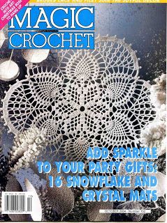 Magic Crochet No. 152; October 2004 Bavarian Crochet, Magic Crochet, Crochet Knit Stitches, Crochet Goodies, Crochet Magazine, Knitting Books, Crochet Books, Doily Patterns, Crochet Chart