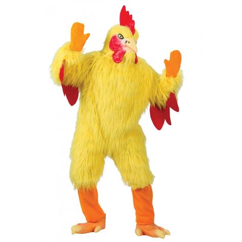 Funny Chicken Adult Mascot Costume Chicken Suit, Chicken Suits, Rooster Costume, Funny Adult Costumes, Chicken Costume, Character Halloween Costumes, Chicken Costumes, Animal Costumes, Funny Chicken