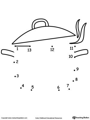 Learning to Count by Connecting the Dots 1 Through 22: Drawing an Apple | MyTeachingStation.com Joining Dots, 13 Drawing, Dot To Dot Printables, Preschool Number Worksheets, Learning To Count, Teacher Forms, Dotted Drawings, Connecting The Dots, Preschool Letter