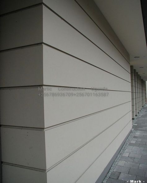 Using plaster grooves in exterior applications has several advantages: 1. Aesthetics: Plaster grooves can create a decorative pattern or design on exterior walls, adding visual interest. 2. Weather resistance: Plaster grooves can help water run off exterior walls, reducing damage from rain or snow. 3. Durability: Plaster grooves can add an extra layer of protection against weathering, cracking, and damage. 4. Thermal mass: Plaster grooves can provide thermal mass, absorbing and releasing ... Grooves Design Wall Exterior, Plastering Design Exterior, Grooves Design Wall, Wall Plastering Design Exterior, Wall Plastering Design, Plaster Design, Lodge Plans, Thermal Mass, Groove Design