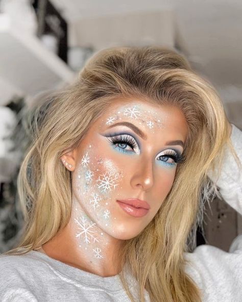 Fantasy Palette, Ice Makeup, Mom Calendar, Space Panda, Grey Makeup, Below Zero, Holiday Makeup, Fire And Ice, White Paint