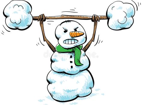 Strong Snowman Workout. A strong, cartoon snowman working out with snow weights #Sponsored , #AD, #paid, #Workout, #Strong, #snow, #strong Weights Illustration, Cartoon Snowman, Snowman Cartoon, Christmas Sketch, Christmas Workout, Funny Snowman, Xmas Pictures, Kids Gym, Snowman Cards