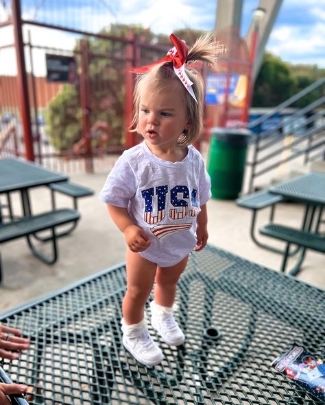 Bubble Romper Baby Girl, Bubble Romper Outfit, Toddler 4th Of July, Country Baby Girl, Western Kids, Bubble Clothes, Kid Outfit, July Outfits, 4th Of July Outfit