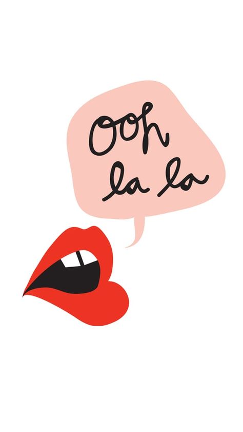 Ooh La La Iphone 6 Wallpaper, Ooh La La, Best Iphone Wallpapers, E Card, Iphone Wallpapers, Iphone Background, Wall Collage, The Words, Cute Wallpapers