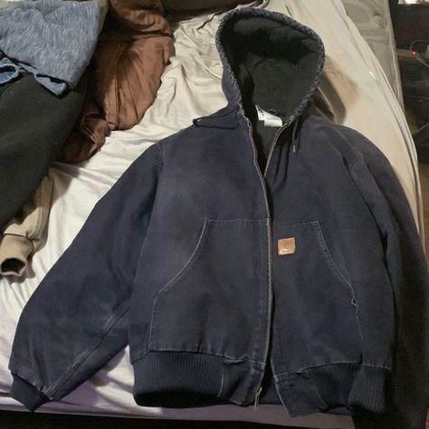 Carhartt Hoodie, Carhartt Jacket, Fits Clothes, Autumn Clothes, Active Jacket, Trailer Park, Streetwear Men Outfits, Carhartt Wip, Dream Clothes