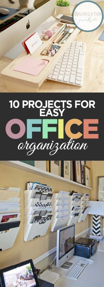 Organization At Work, Small Office Organization, Diy Office Organization, Office Hacks, Office Organization At Work, Diy Space, Organisation Hacks, Closet Organization Diy, Diy Office