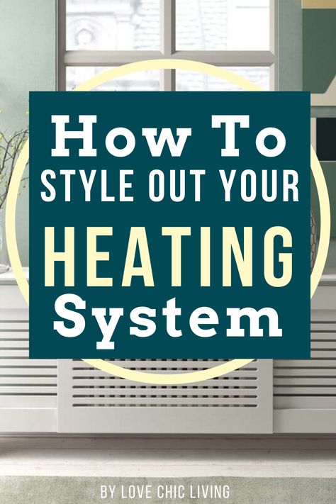 Discover stylish ways to hide central heating systems in your home with this weeks post. DIY home decor ideas for styling around the heating in your home. Contemporary Home Interiors, Rustic Kitchen Ideas, Minimalist Home Design, Contemporary Home Interior, Central Heating Radiators, Inspiration Board Design, Sleek Furniture, Interior Design House, Virtual Staging