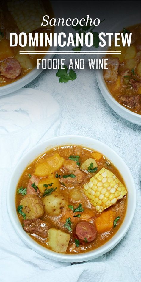 Dominican Stewed Pork, Beef Sancocho Recipe, Easy Latin Dinner Recipes, Traditional Dominican Food, Healthy Dominican Recipes, Dominican Rice Recipes, Dominican Meal Ideas For Dinner, Dominican Recipes Easy, Dominican Soup Recipes