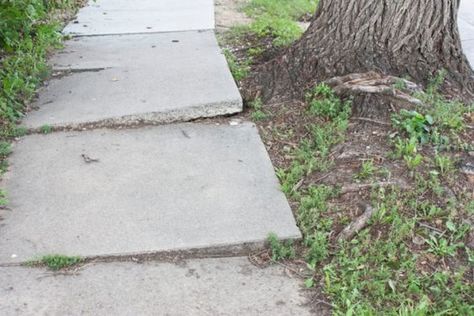 Repair Concrete Driveway, Slate Walkway, Repair Cracked Concrete, Patio Repair, Sidewalk Repair, Concrete Sidewalk, Concrete Repair Products, Driveway Repair, Concrete Patio Makeover