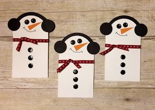 Money Holders Ideas, Holiday Gift Card Holders, Christmas Gift Tags Handmade, Gift Cards Money, Christmas Money Holder, Christmas Gift Card Holders, Holiday Gift Card, Gift Holders, Snowman Gifts