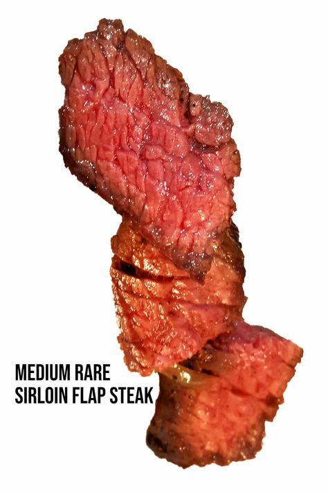 Flap Meat Recipes, Steak Cooking Times, Flap Meat, Steak Sirloin, Sirloin Recipes, Flap Steak, Beef Loin, Veal Recipes, Steak Tips