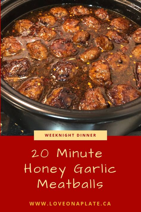 Honey Garlic Meatball Sauce, Honey Garlic Meatballs Crockpot, Sesame Oil Recipes, Honey Garlic Meatballs, Garlic Meatballs, Plate Recipes, Garlic Honey, Galaxy Party, Meatball Sauce