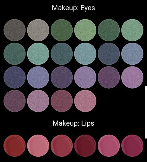 Deep Winter Eyeshadow Looks, Deep Winter Eyeshadow, Deep Winter Eyeshadow Palette, Deep Winter Lipstick Colors, Deep Winter Makeup Looks, Deep Winter Color Analysis, Dark Winter Color Palette, Dark Winter Makeup, Deep Winter Palette Outfits