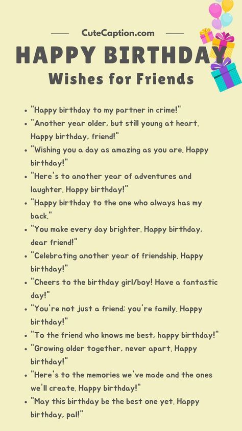 Wishing Birthday To Friend, Wishes Birthday Best Friend, Caption For Happy Birthday, Birthday Wish Caption For Best Friend, How To Wish Birthday To Friend, How To Wish Your Best Friend Birthday, Birthday Message For Best Friend Short, Hbd Wishes For Best Friend, Birthday Captains For Best Friend