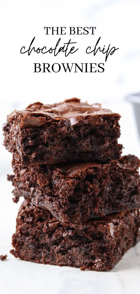 Easy Homemade Dark Chocolate Brownies #brownies #chocolate #dessert Simple Brownie Recipe, Quick Brownie Recipe, Chocochip Cookies, Easy Homemade Brownies, Cocoa Powder Brownies, Homemade Brownies Easy, Cocoa Powder Recipes, Homemade Dark Chocolate, Cocoa Brownies