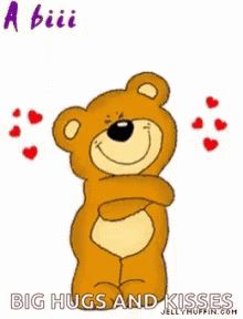 Yuk Hugs And Kisses GIF - Yuk HugsAndKisses - Discover & Share GIFs Trendy Gifts, Animated Gif, Teddy Bear, Gif, Gifts