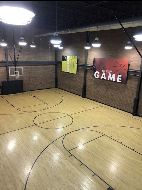 Home Basketball Court, Basketball Room, Indoor Basketball Court, Indoor Basketball, Church Stage, Church Stage Design, Pole Barn, Sports Bar, Stage Design