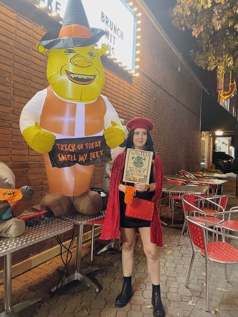 Shrek Costumes Women, Lord Farquaad Costume Diy, Cute Shrek Costumes, Lord Farquaad Costume Women, Cosplay Women Ideas, Farquaad Costume, Lord Farquaad Costume, Shrek Rave, Shrek Halloween