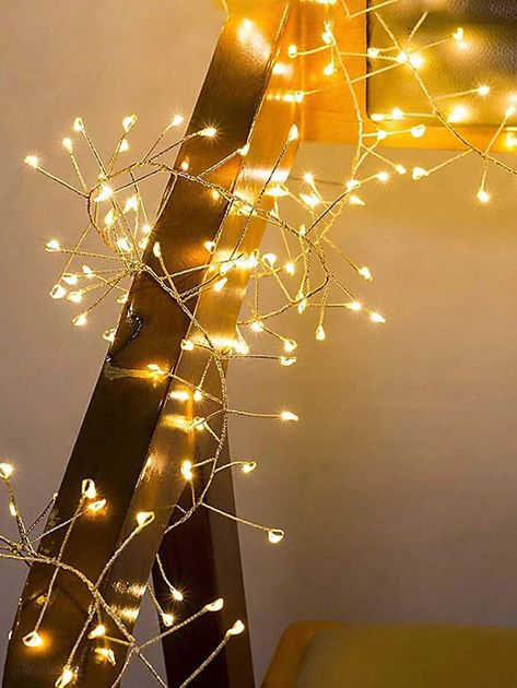 Fairy Garland, Wire Fairy Lights, Christmas Wedding Decorations, Diy String Lights, Copper Wire Lights, Colorful Lamps, Firefly Lights, Cluster Lights, Indoor String Lights