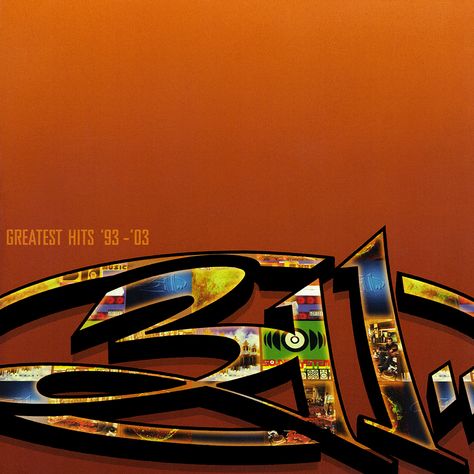 311 - 2004 - Greatest Hits '93-'03 Amber 311, 311 Wallpaper, Album Widget, 311 Band, Album Covers Music, Posters For Wall, U Rock, Cool Prints, Sing A Song