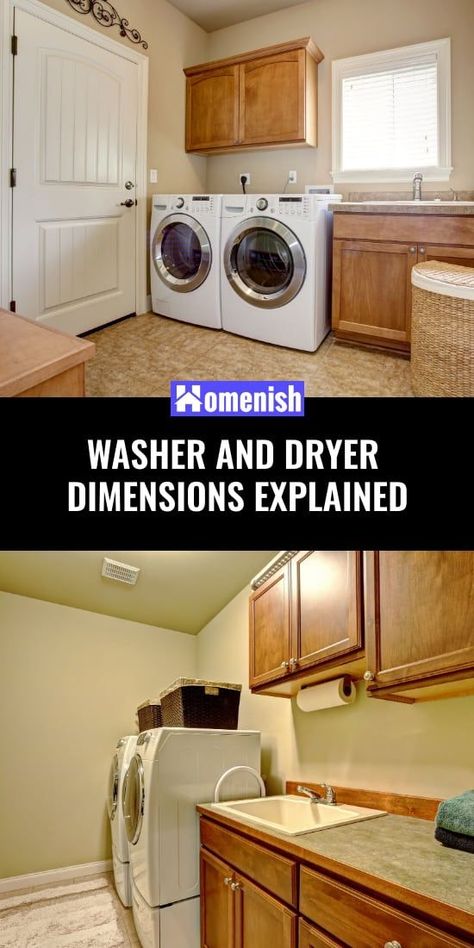 Laundry Diy, Compact Washer And Dryer, Stackable Washer And Dryer, Laundry Decor, Organization Storage, Washer Dryer Combo, Front Load Washer, Laundry Room Storage, Laundry Room Design