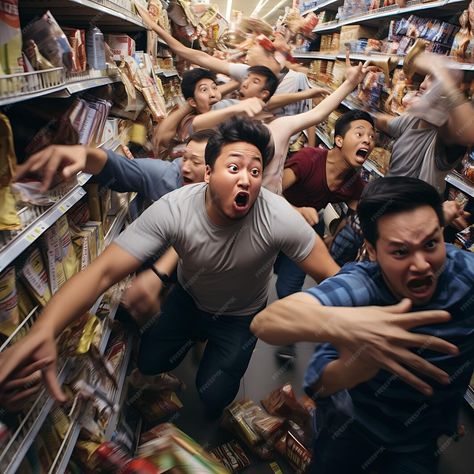 Premium AI Image | Black Friday Market in Retail Stores Collection of Photography Capturing the Chaotic Crowds Crowd Of People Reference, Chaotic Poses, Crowd Reference, Black Friday Photography, Drawing Recipes, Pose Prompts, Chaotic Images, Retail Photography, Crowd Images