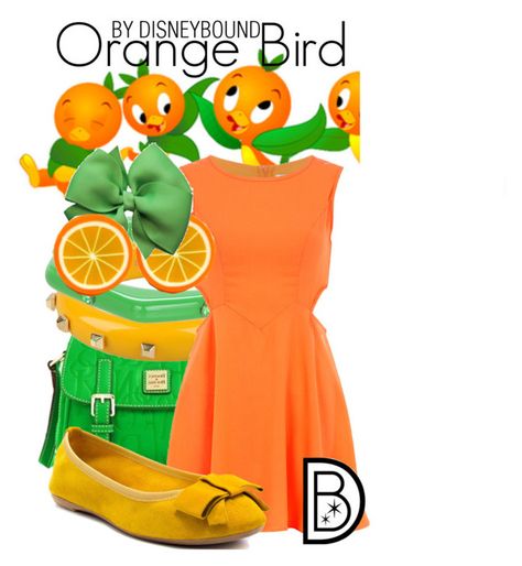 "Orange Bird" by leslieakay ❤ liked on Polyvore featuring Ð¼Ð¾Ð´Ð°, Dooney & Bourke, SCERVINO STREET, Marc by Marc Jacobs, Dorothy Perkins, Seychelles, women's clothing, women, female и woman Disney Fashion Outfits, Disney Dapper Day, Disney Wear, Everyday Cosplay, Disney World Outfits, Disney Inspired Fashion, Character Inspired Outfits, Disney Bound Outfits, Disney Inspired Outfits