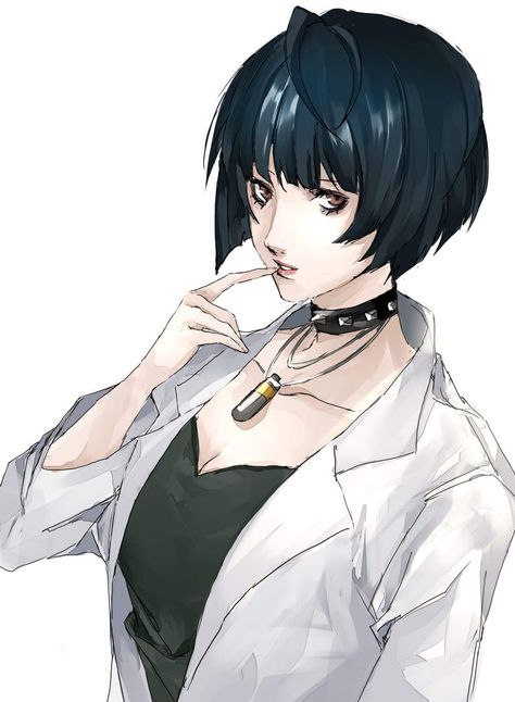 Tae Takemi, Persona 5 Makoto, Makoto Niijima, Persona Five, Persona 5 Anime, Akira Kurusu, Megami Tensei, Comic Art Girls, What To Draw