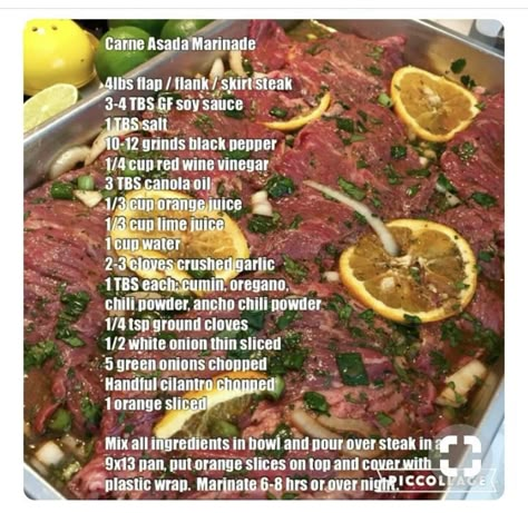 Carne Asada! Steak Marinade Soy Sauce, Steak Marinade For Grilling, Asada Marinade, Skirt Steak Marinade, Carne Asada Marinade, Steak Marinades, Carne Asada Recipes, Authentic Mexican Recipes, Steak Marinade