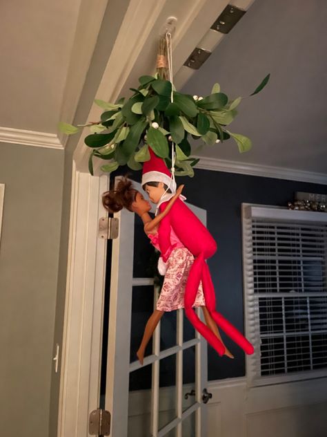 Elf On The Shelf Mantle Ideas, Mantle Ideas, Shelf Mantle, Elf Ideas, Under The Mistletoe, Winter Wonder, On The Shelf, Elf On The Shelf, Elf