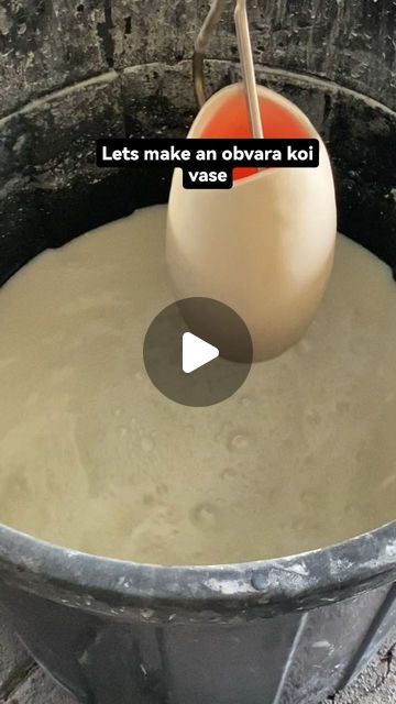 Adil Ghani on Instagram: "Making an obvara Koi vase. Recipe in bio.  #decor #makers #birthdaygift #rakuvase #rakupottery #raku #vase #giftideas #worldceramics #art #potteryforall #giftideas #potteryofInstagram #instaartist #instaart #artnews #handmade #interiordecor #interiorstyling #functionalceramics #keramik #ceramicgifts #ceramicsart #pottery #potterylove #potterydesign #ceramiclife #homedecor #giftideas" Obvara Raku, Obvara Pottery, Raku Vase, Clay Work, Raku Pottery, Ceramic Gifts, Pottery Designs, Insta Art, Koi